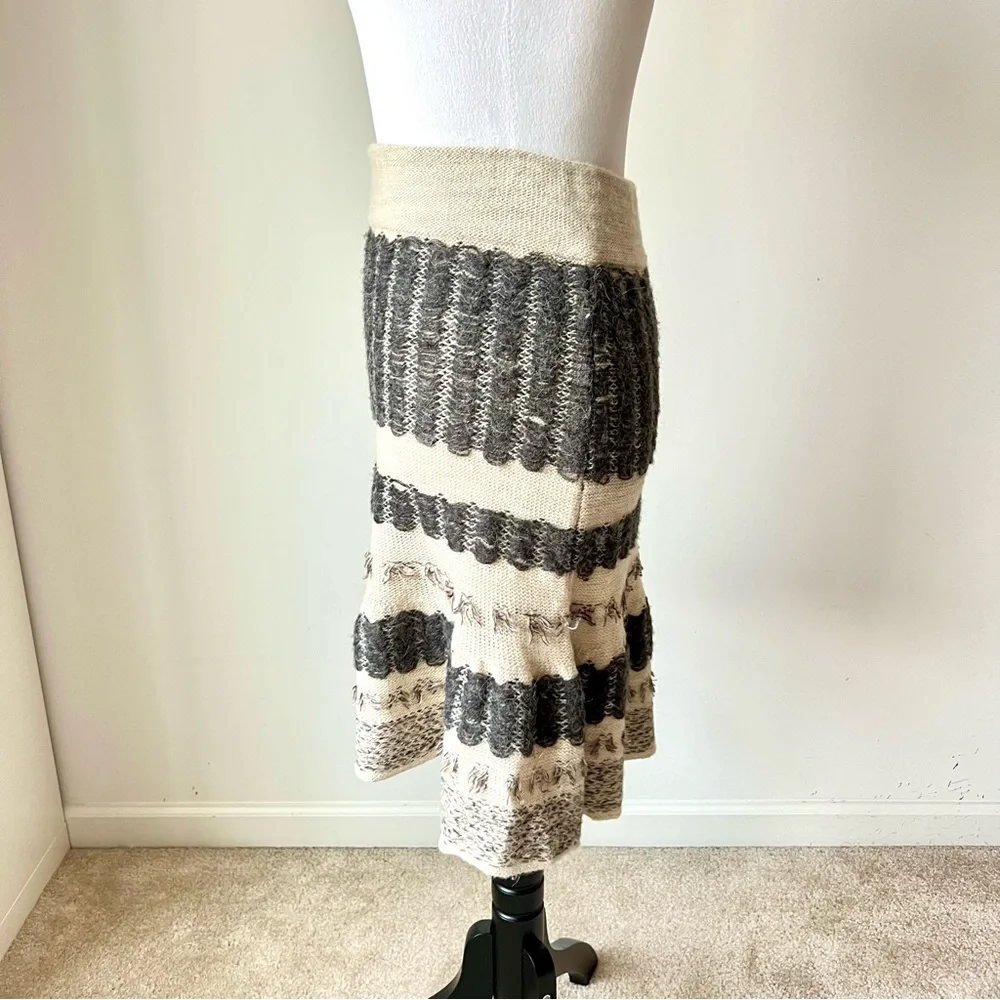 ANTHROPOLOGIE SPARROW Wool Blend Vermatt Sweater Skirt—SZ. XS